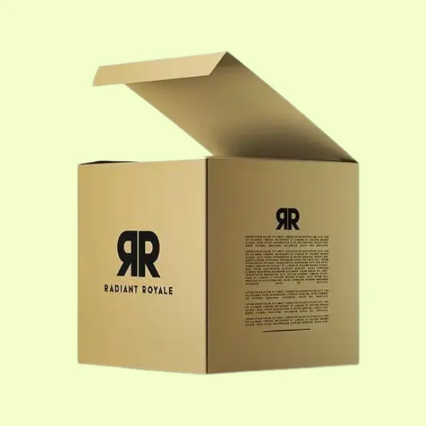 Custom Printed Metalized Packaging Boxes with Logo